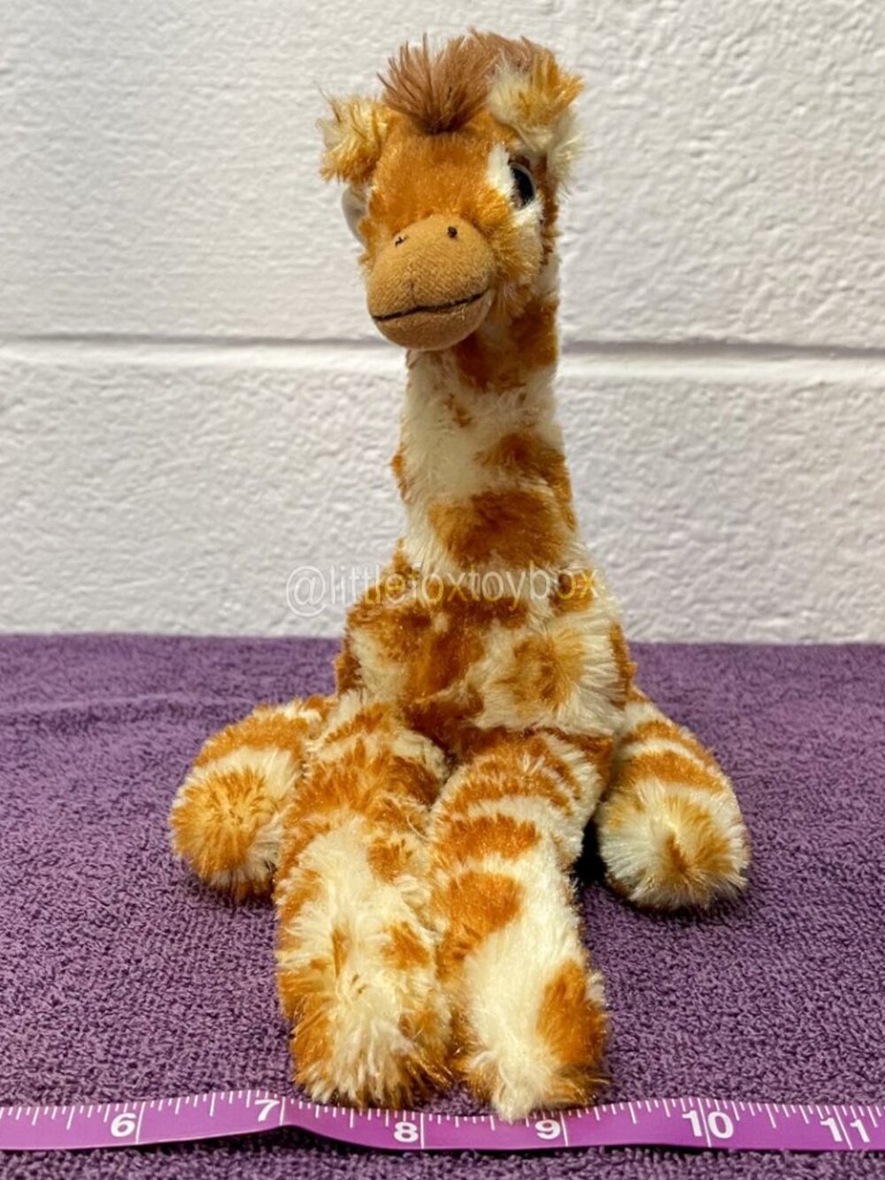 Peek-A-Boo Toys Giraffe Plush Brown Cream Wildlife Safari Stuffed Animal ESSA - Picture 2 of 10